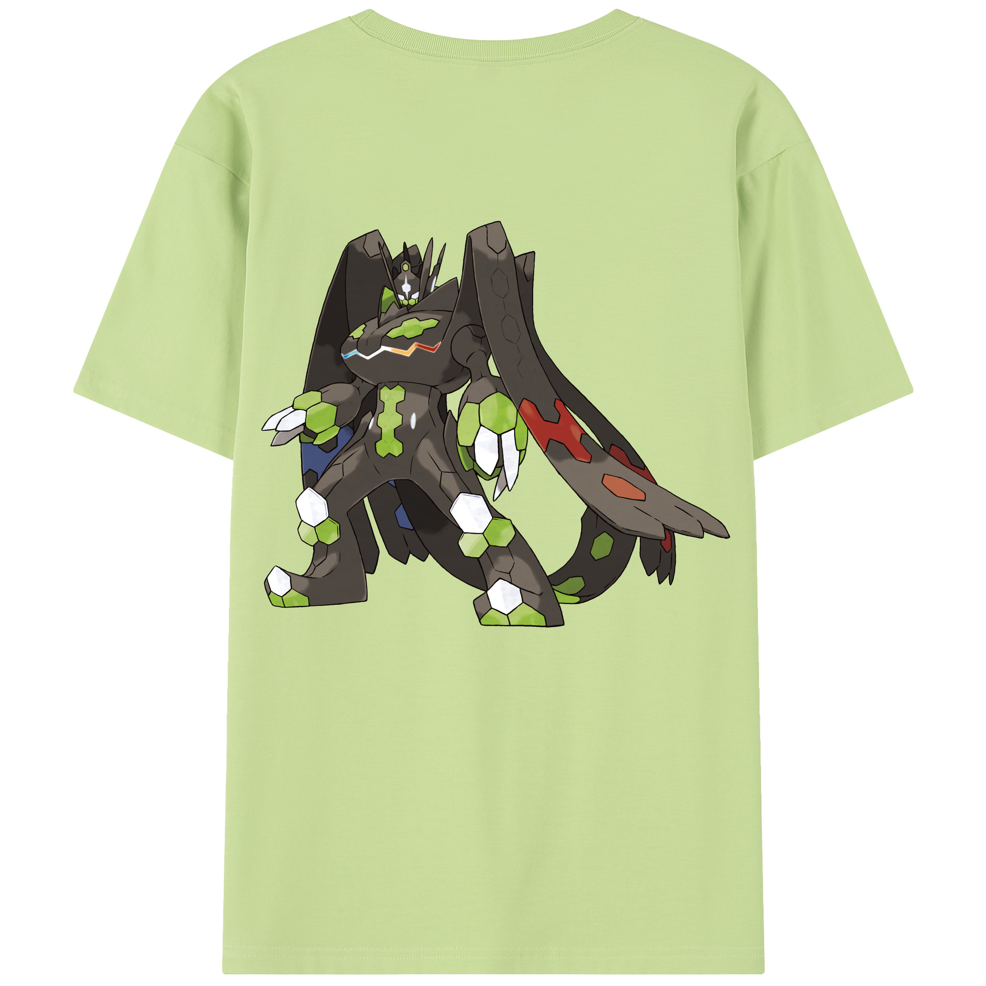 （画像用） ポケットモンスター Pokémon 綿100％半袖Tシャツ（背面プリント）
